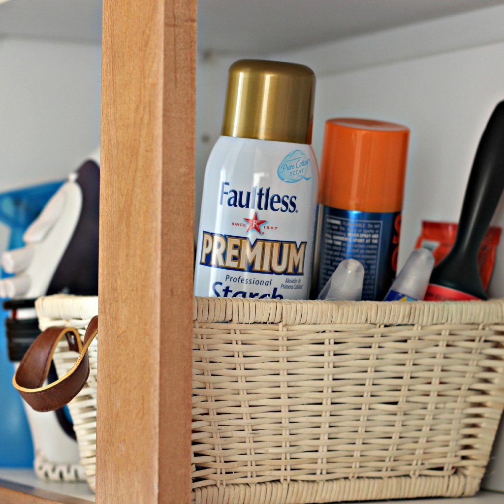 laundry room supplies basket