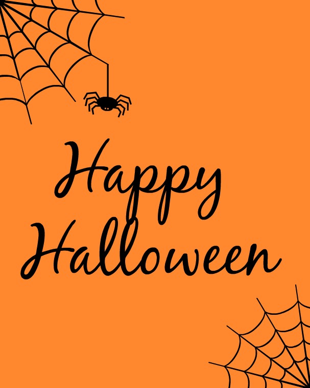 Happy Halloween Printable Organize And Decorate Everything