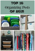 Top 10 Organizing Posts of 2015