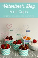 Valentine’s Day Fruit Cups