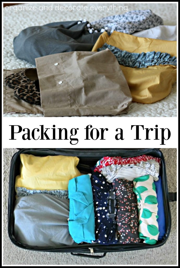 best tips for saving time and space while packing for a trip