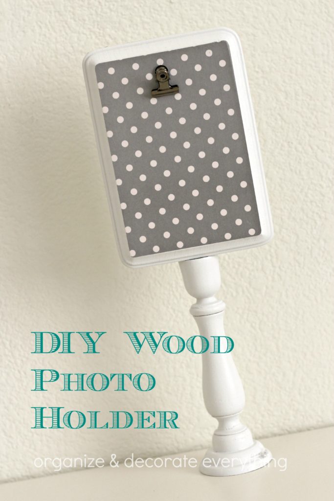 Wood Photo Holder