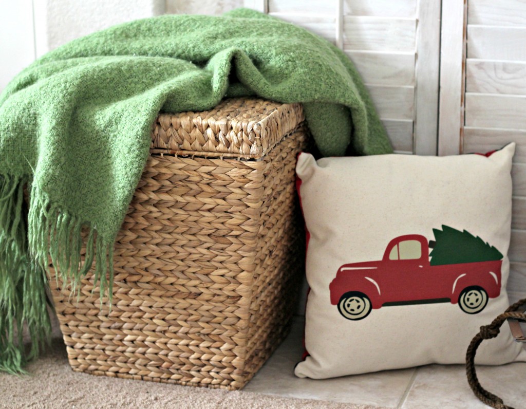 merry-woodland-mantel-truck-pillow