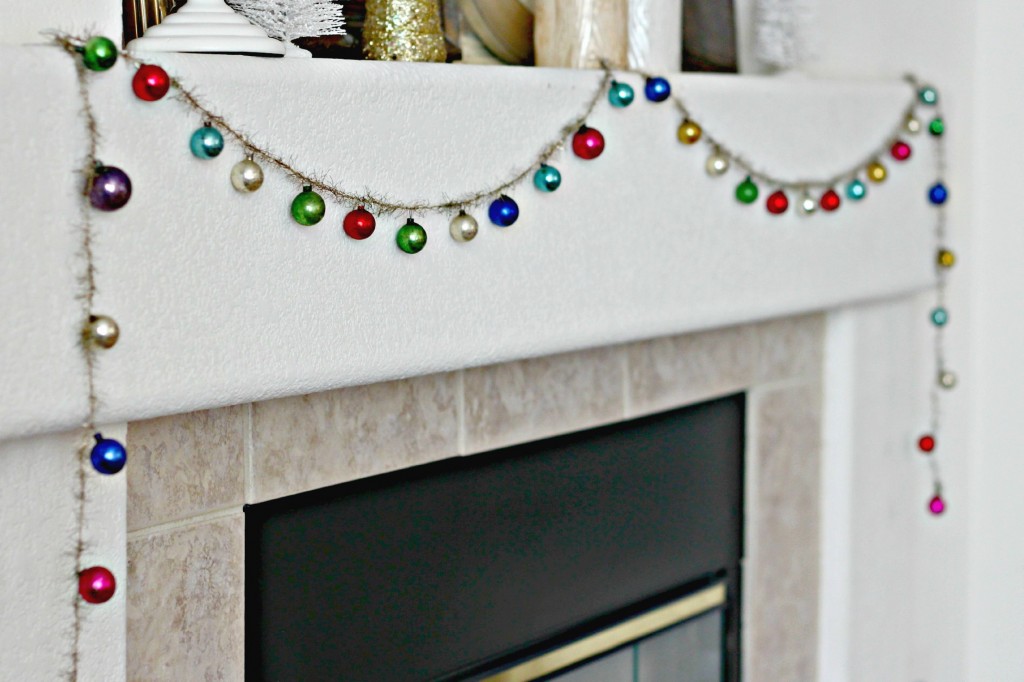 decorate-with-ornaments-mantel-garland