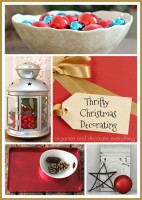 Thrifty Christmas Decorating