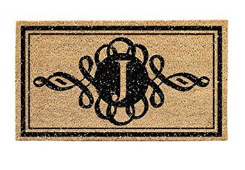 monogram-door-mat