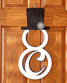 monogram-snowman-door-hanger