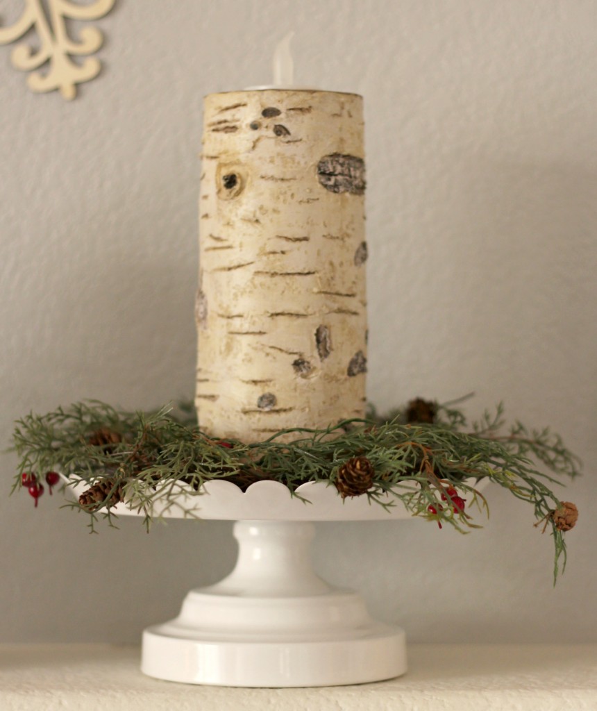 winter-trees-mantel-with-candle