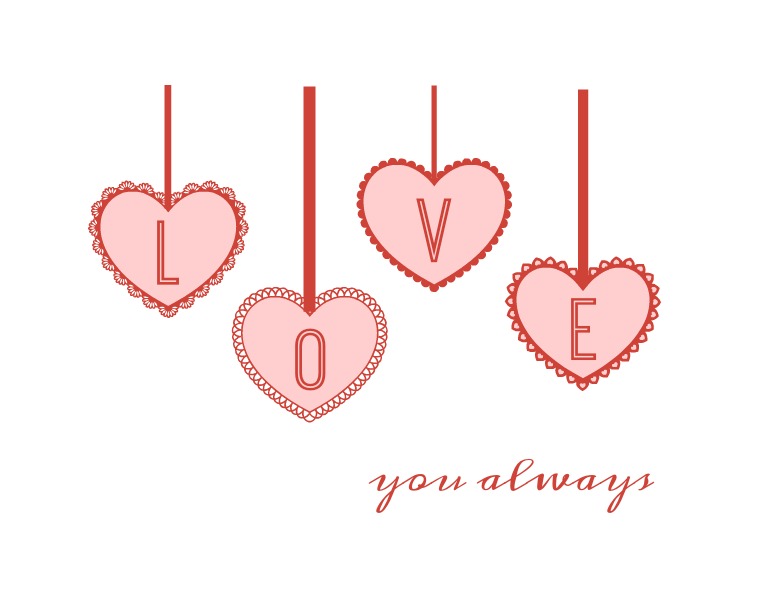 Pink And Red Valentine s Day Printables Organize And Decorate Everything