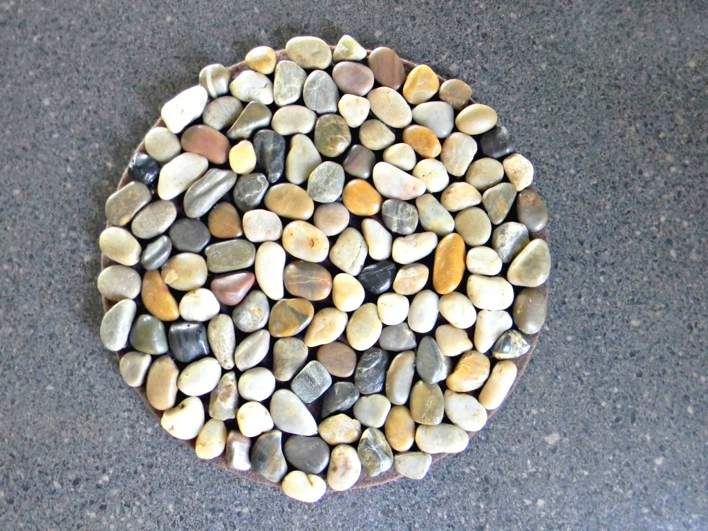 Rock Trivet top view