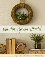Garden Spring Mantel