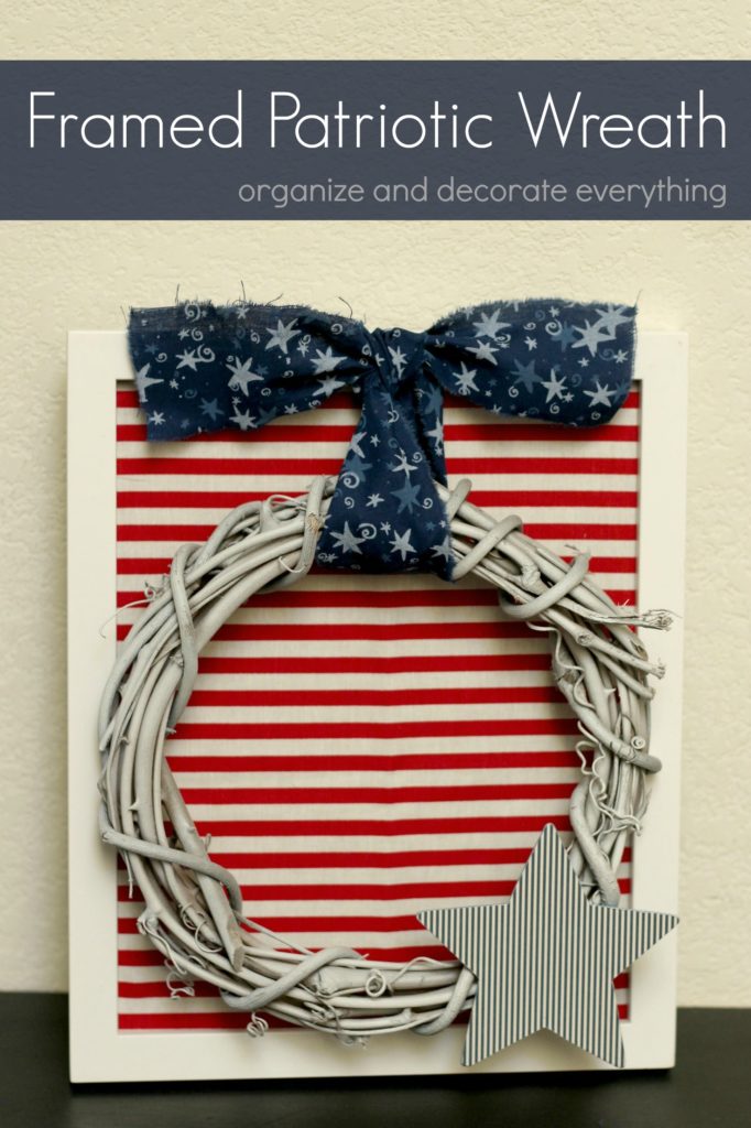 framed patriotic wreath 2