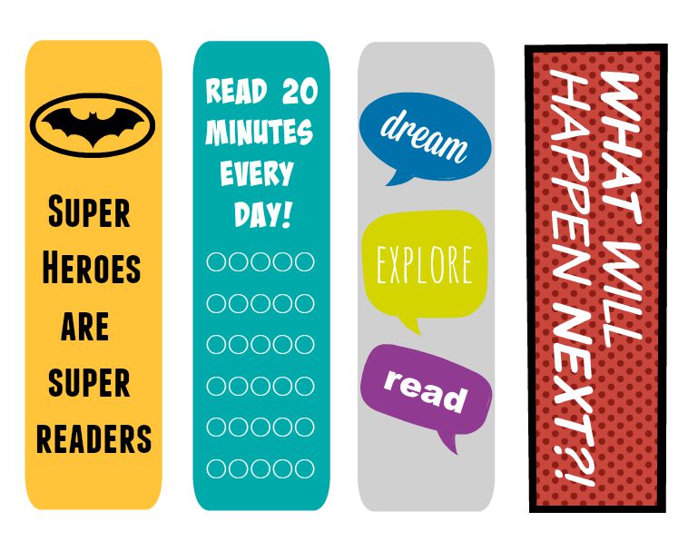 printable bookmarks