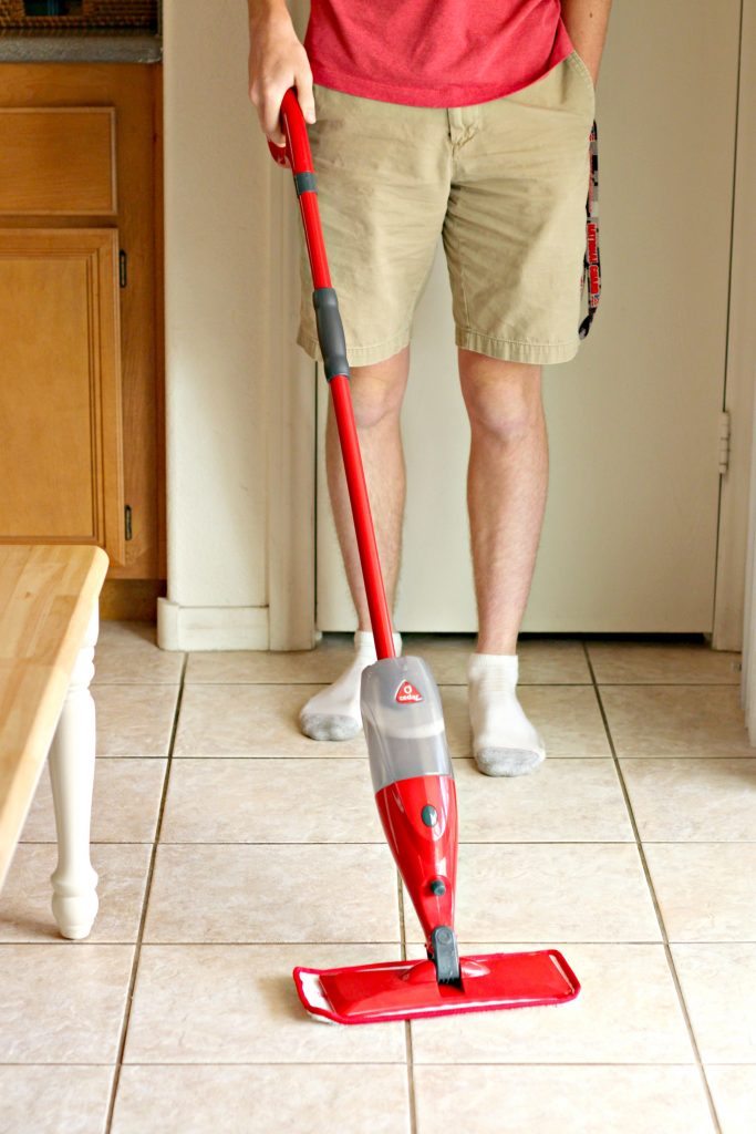 DIY refill cleaning solution zach mopping