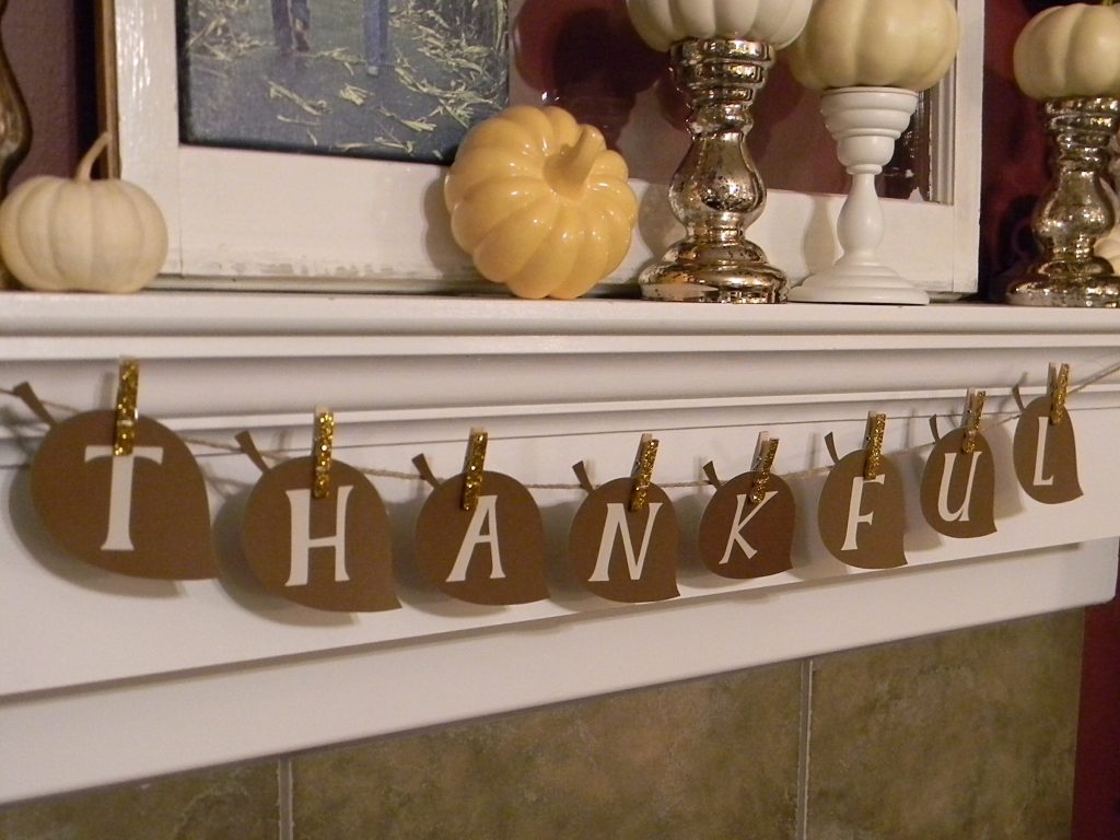 Thanksgiving decor on a Budget