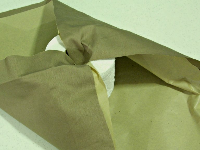 Toilet Paper Fabric Covered Pumpkins Organize and Decorate Everything