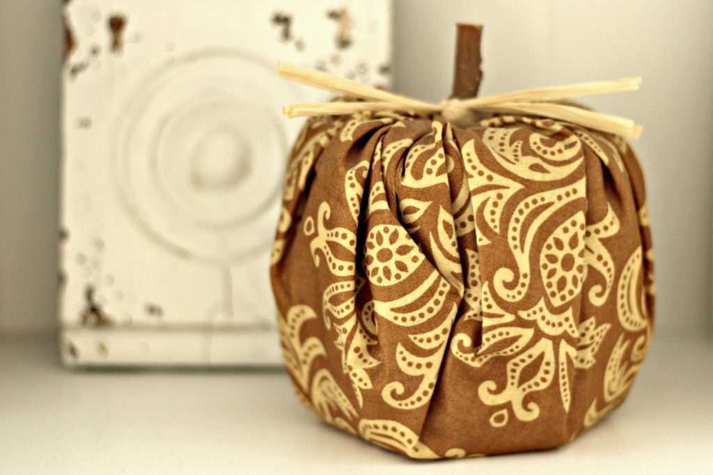 no sew pumpkins