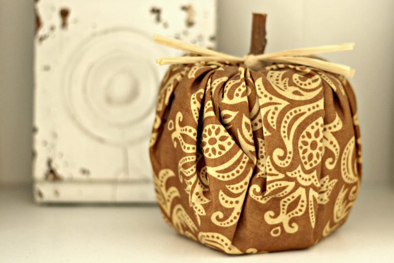 Toilet Paper Fabric Covered Pumpkins Organize And Decorate Everything Toilet Paper Fabric Covered Pumpkins Organize And Decorate Everything