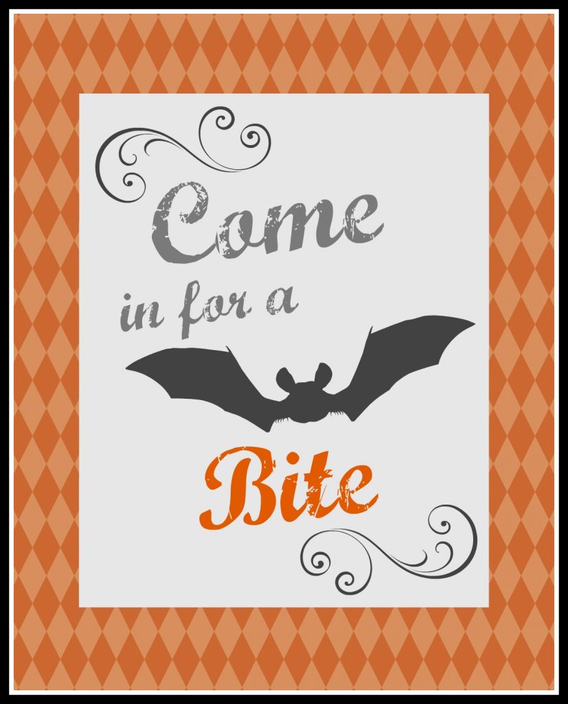 come in for a bite printable