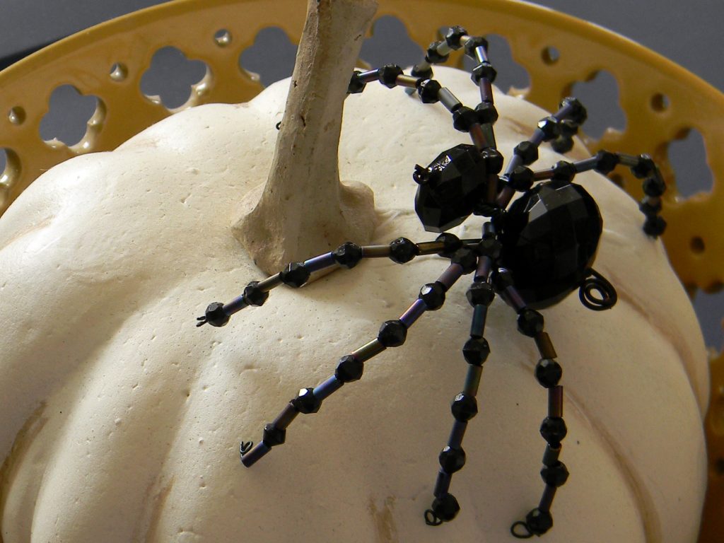 Scary Beaded Spider
