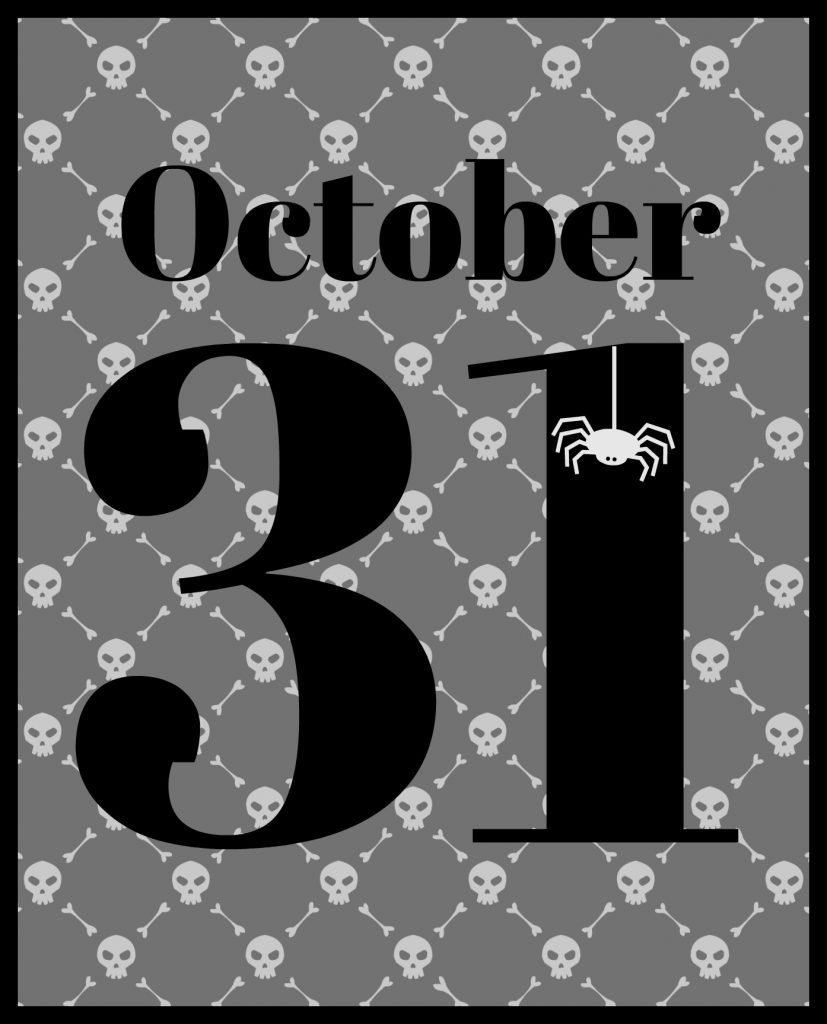 printable October 31