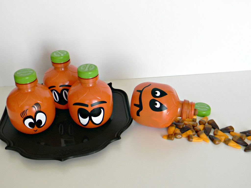 candy filled pumpkins gift