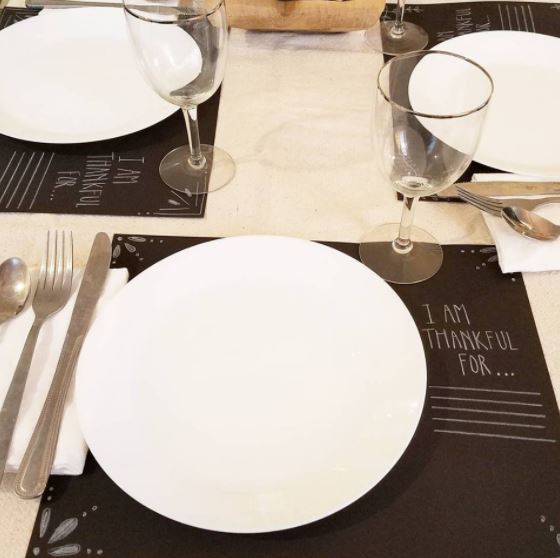 Thankful placemats
