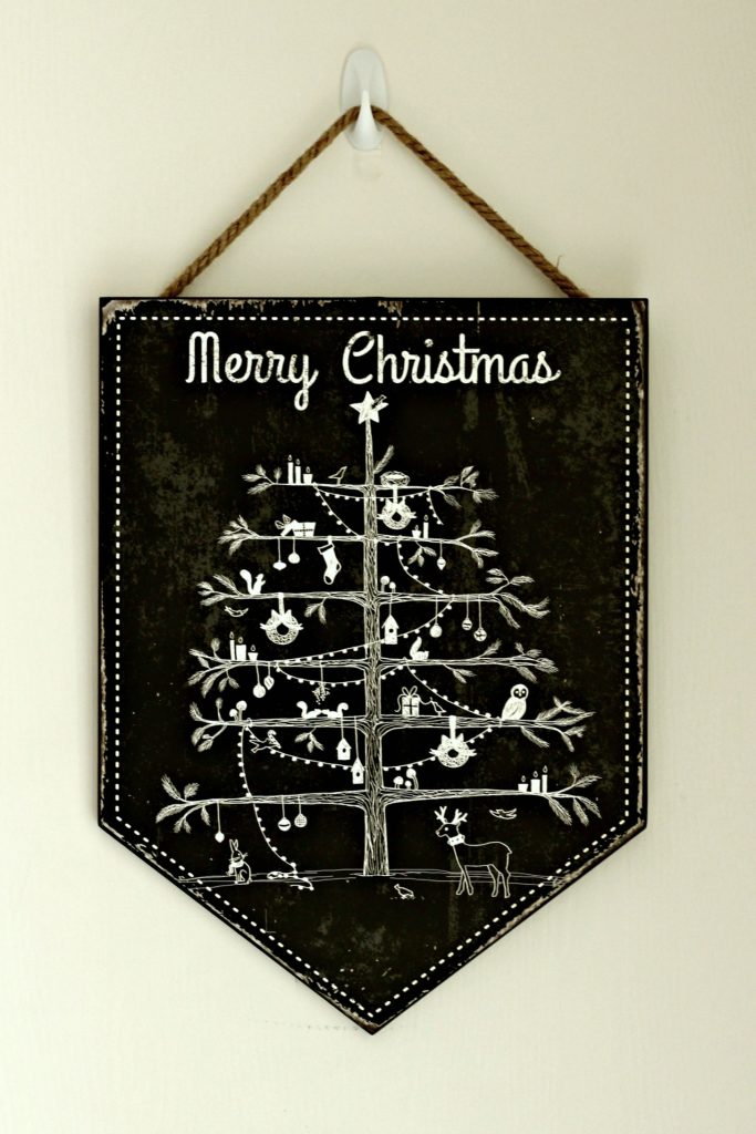 Christmas kitchen sign