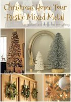 Christmas Home Tour (Rustic Mixed Metal)