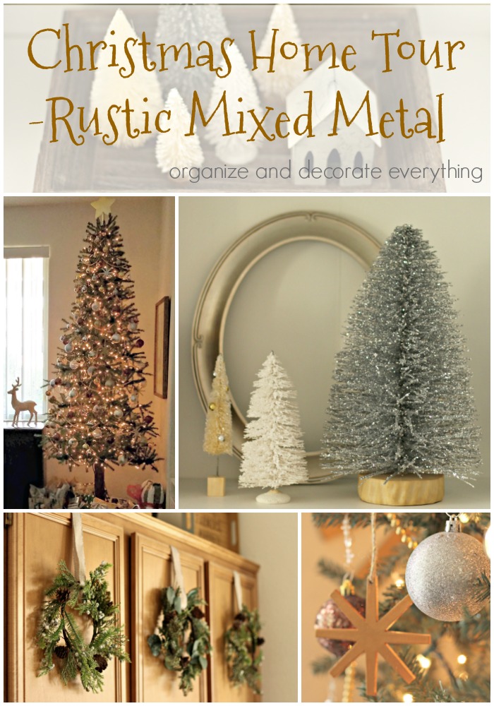 Christmas Home Tour Mixed Metal