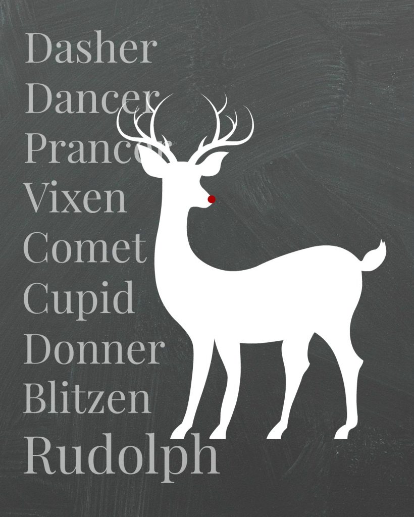 Rudolph and Reindeer