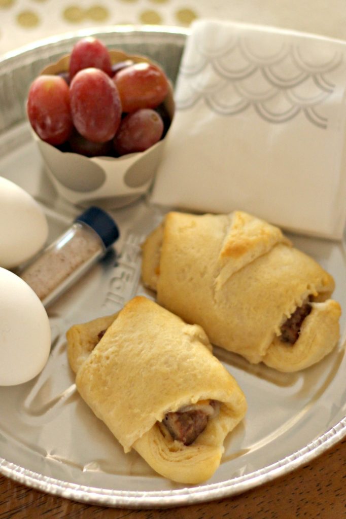 Sausage Cheese Crescent Sandwiches