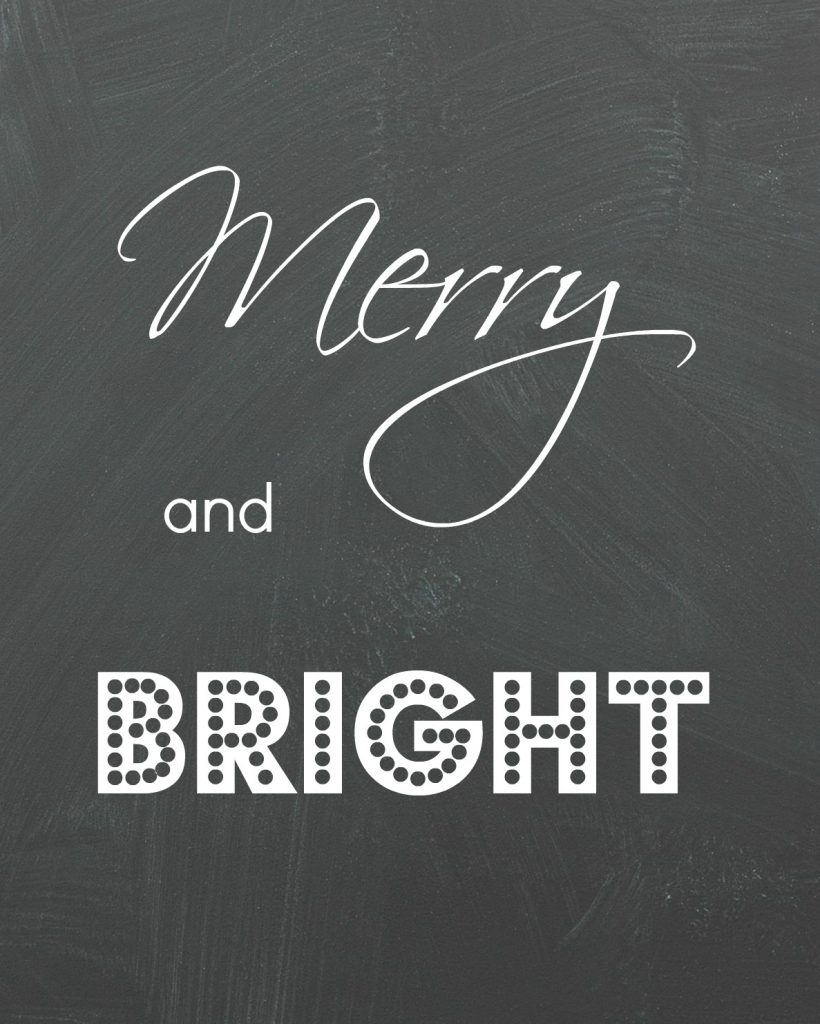 Merry and Bright