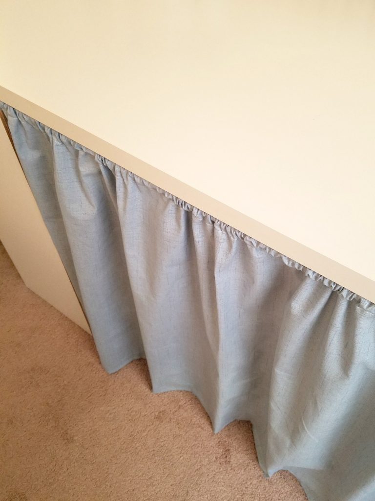 Craft Table table skirt