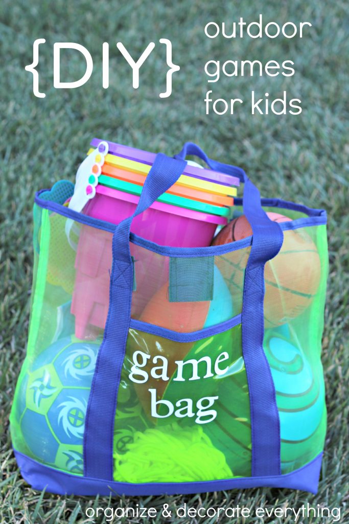 DIY outdoor games for kids