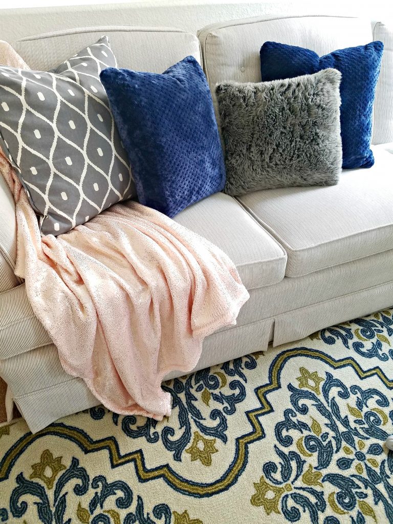 Tidy Home pillows and throws