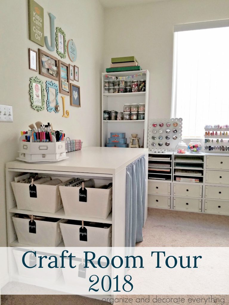 Craft Room Tour : 2020 Craft Room Tour Pt 1 Ikea Craft Room Update Craft Room Organisation Storage Youtube / Ribbon storage on the side of my island.