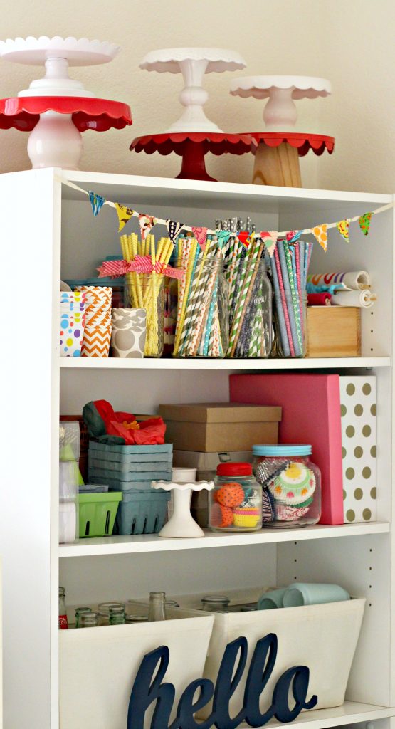 craft room shelves