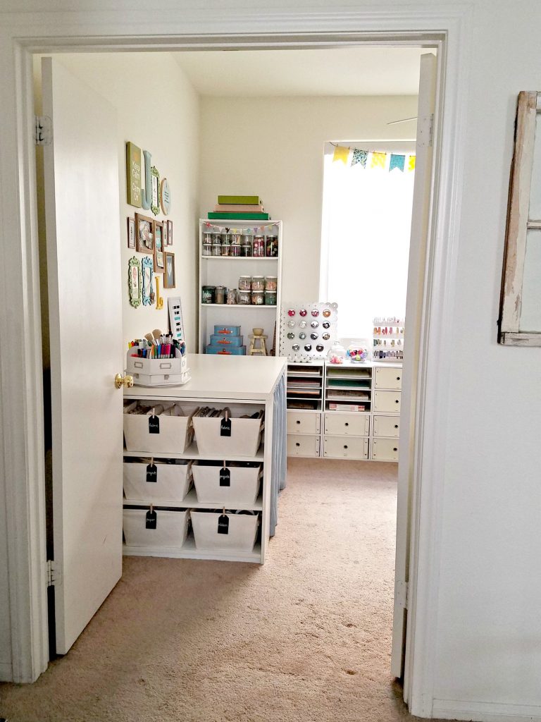 Craft Room Tour 2018 Organize And Decorate Everything