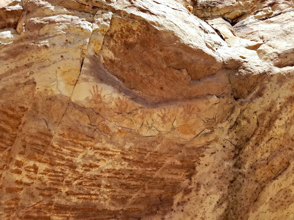 Red Rock Canyon pictographs