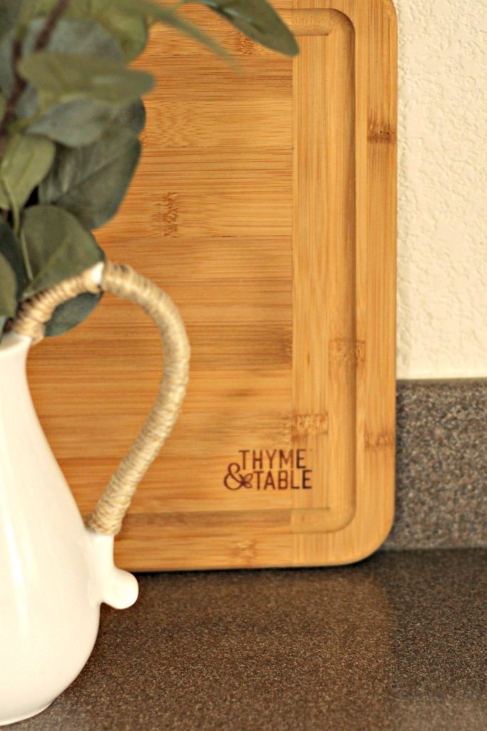 Thyme and Table cutting board