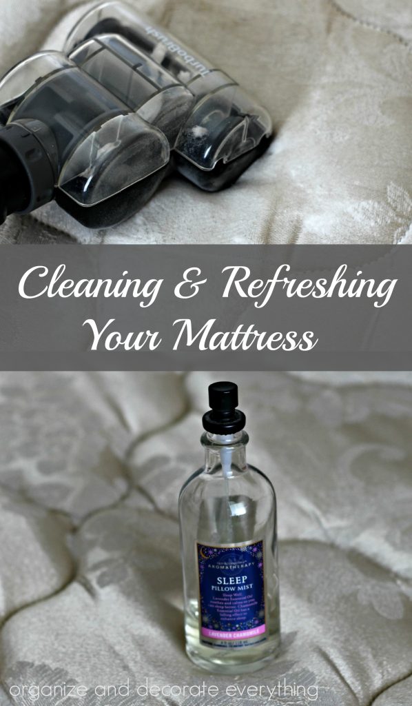 clean and refresh your mattress