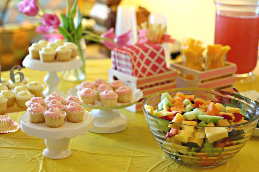 graduation party food table