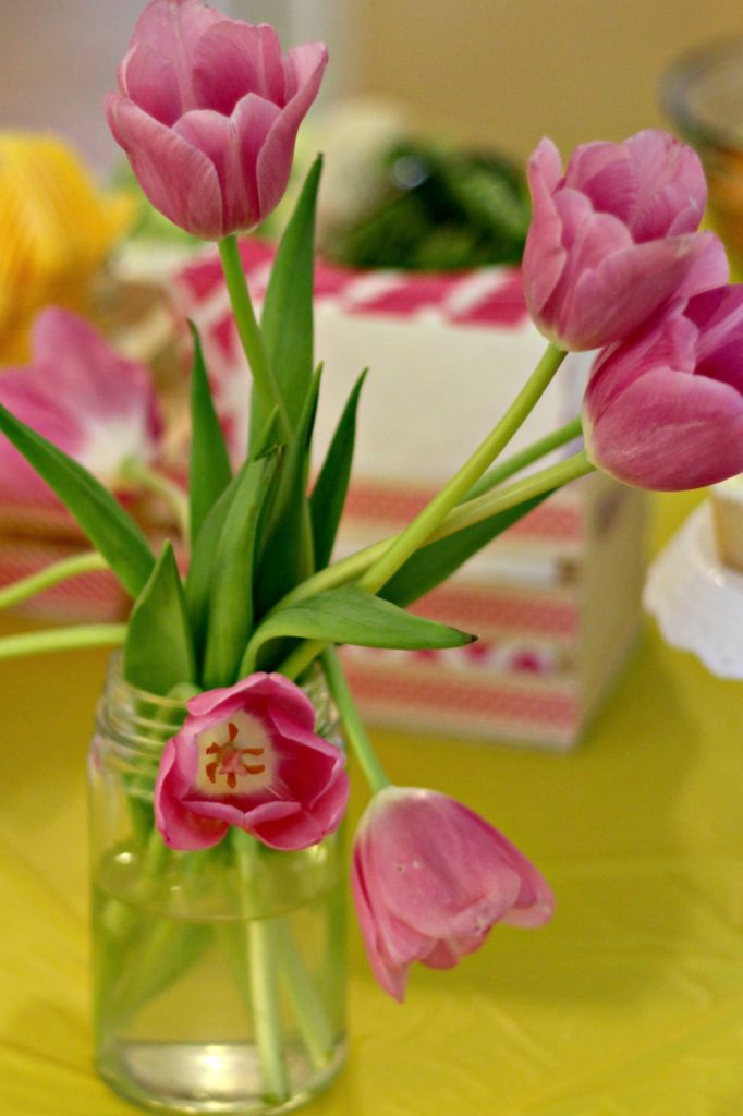 graduation party tulips