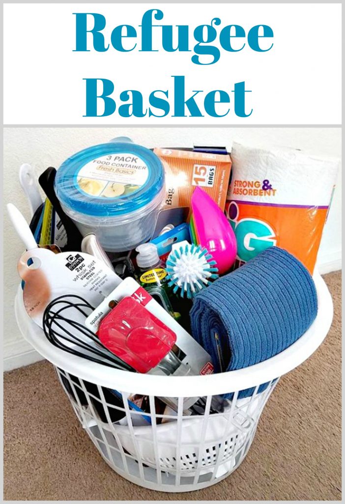 Refugee New Home Basket - Organize and Decorate Everything