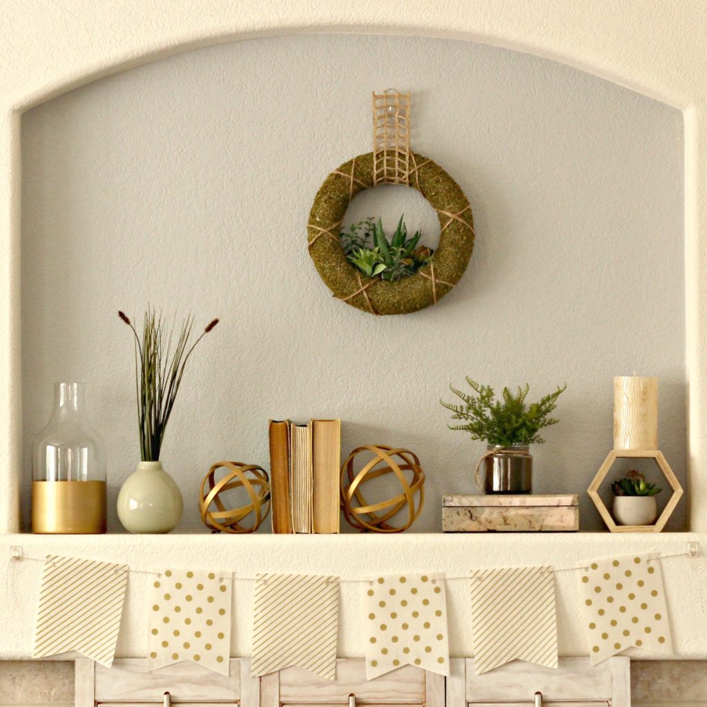 Garden Spring Mantel