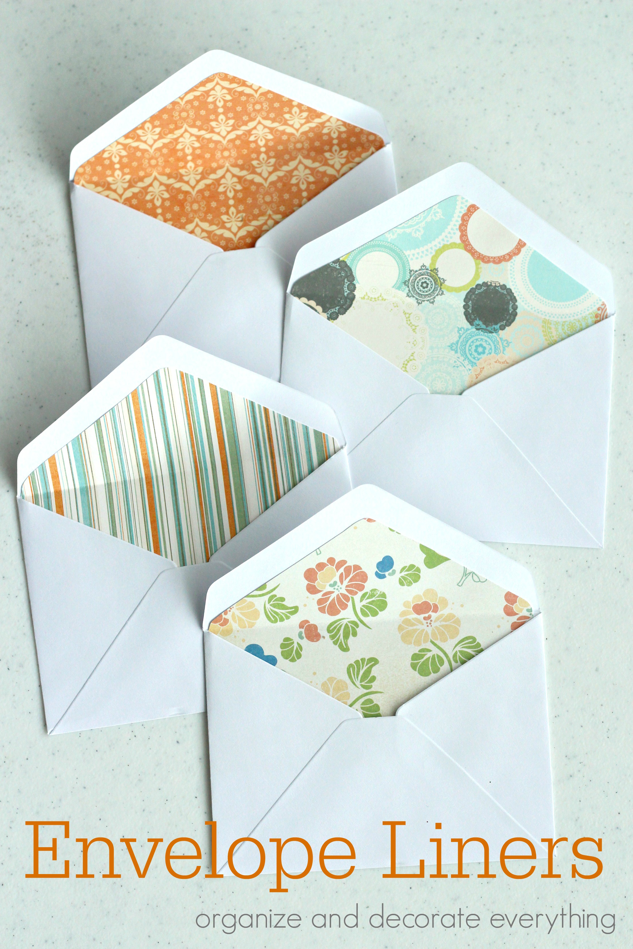 DIY Envelope Liners – Cardstock Warehouse