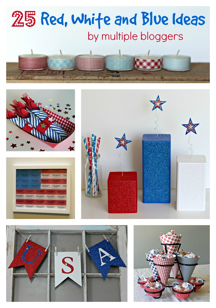 Red White and Blue Ideas
