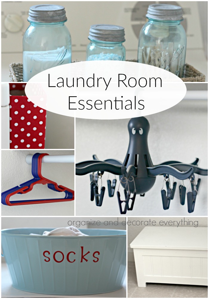 Laundry Room Essentials to make laundry day easier Organize and