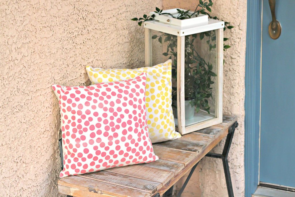 Spring Summer Front Porch pillows